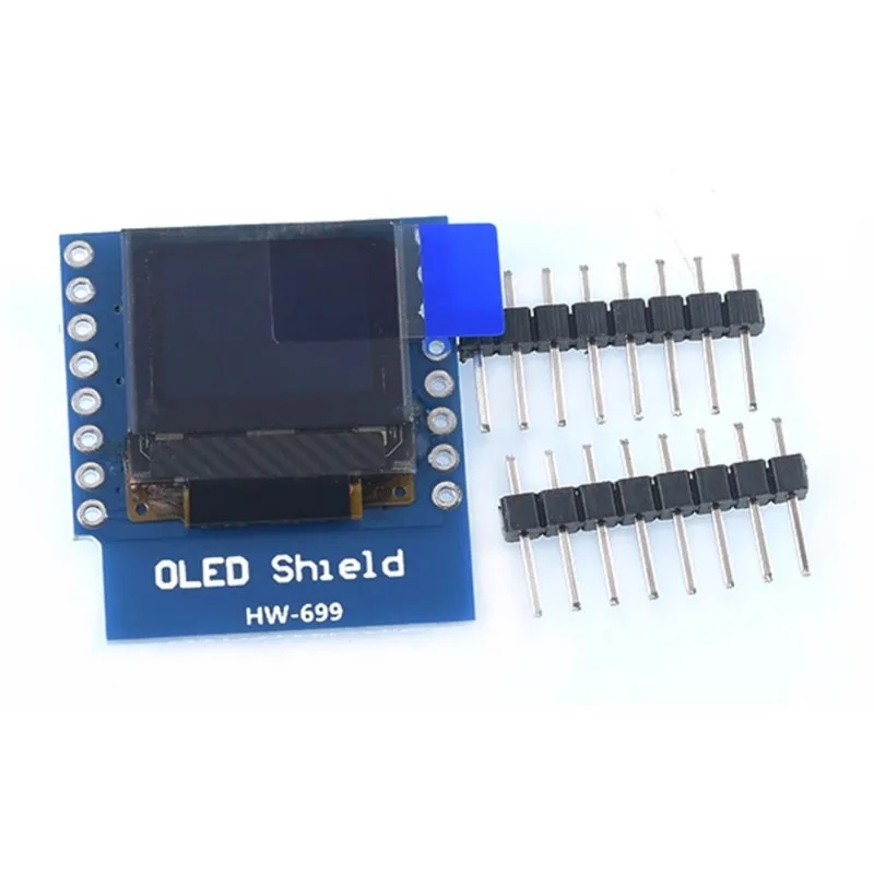 Wemos D1 - 0.66 นิ้วโมดูลจอแสดงผล OLED สำหรับ WEMOS D1