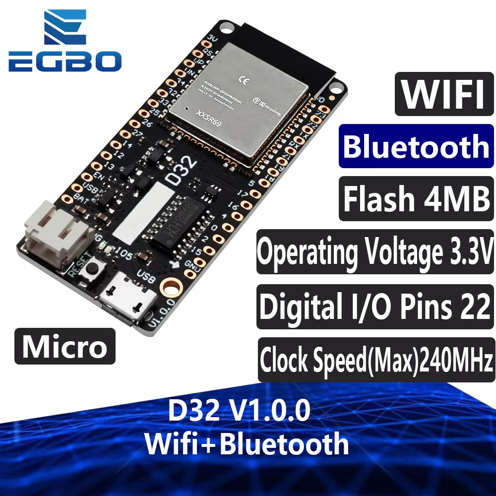 Lolin D32 - EGBO สำหรับ LOLIN D32 V1.0.0 -