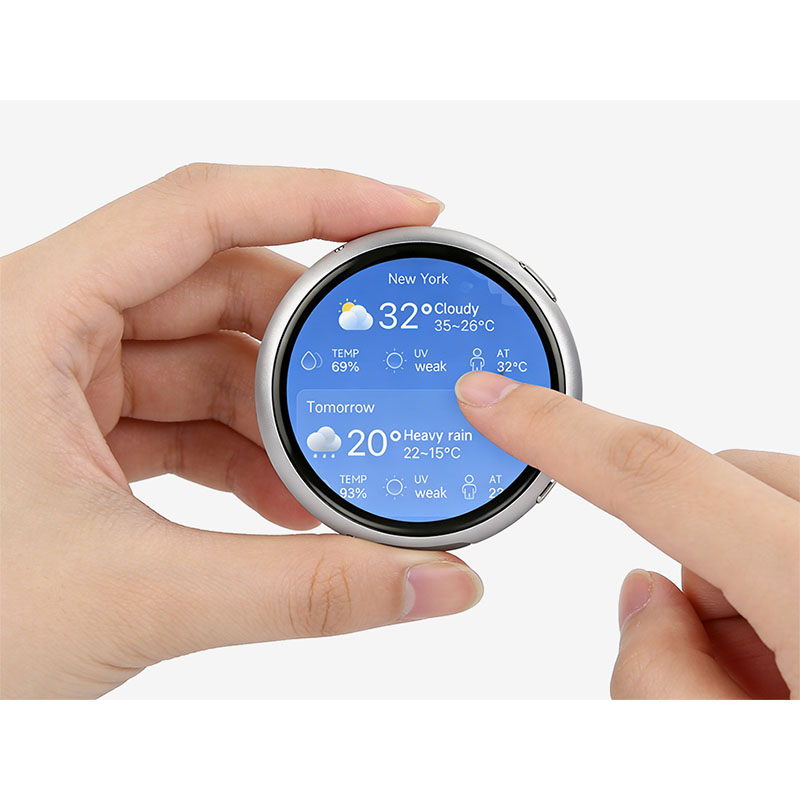 Waveshare Esp32 - หน้าจอสัมผัสทรงกลม AMOLED ขนาด 1.75 นิ้ว ESP32-S3