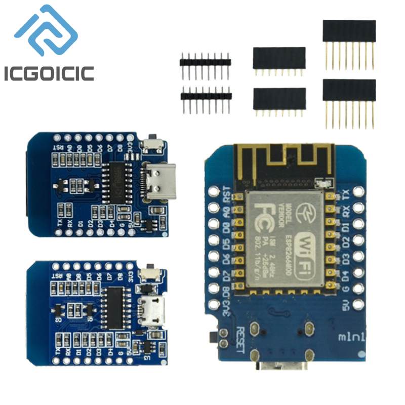 Wemos D1 - D1มินิ NodeMcu 4M ไบต์ Lua WiFi