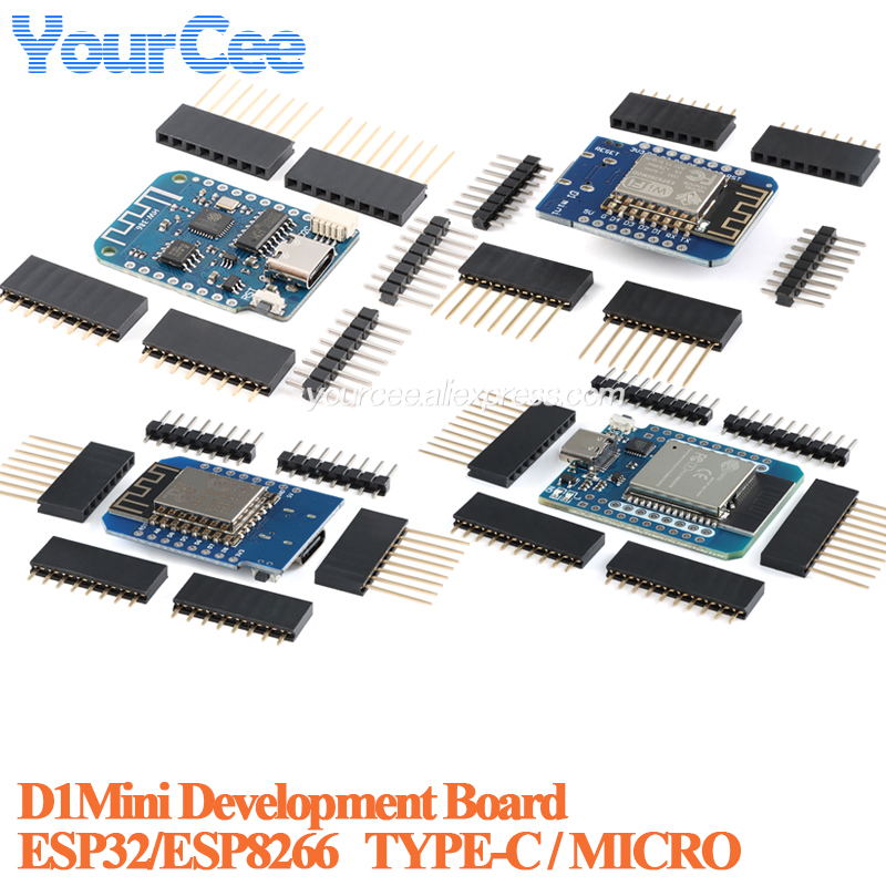 D1 Mini Pro - LOLIN D1 มินิโปร ไวไฟบอร์ดพัฒนาโมดูล ESP8266 ESP32