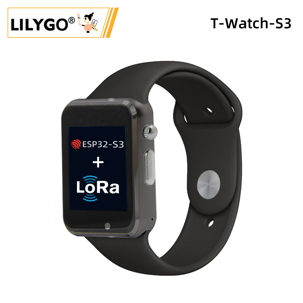 Ttgo T Watch - LILYGO® T-Watch-S3 นาฬิกาสัมผัสที่สามารถตั้งโปรแกรมได้ ESP32-S3แบบบูรณาการบลูทูธลอร่าเซ็นเซอร์ BMA423 MAX98357A