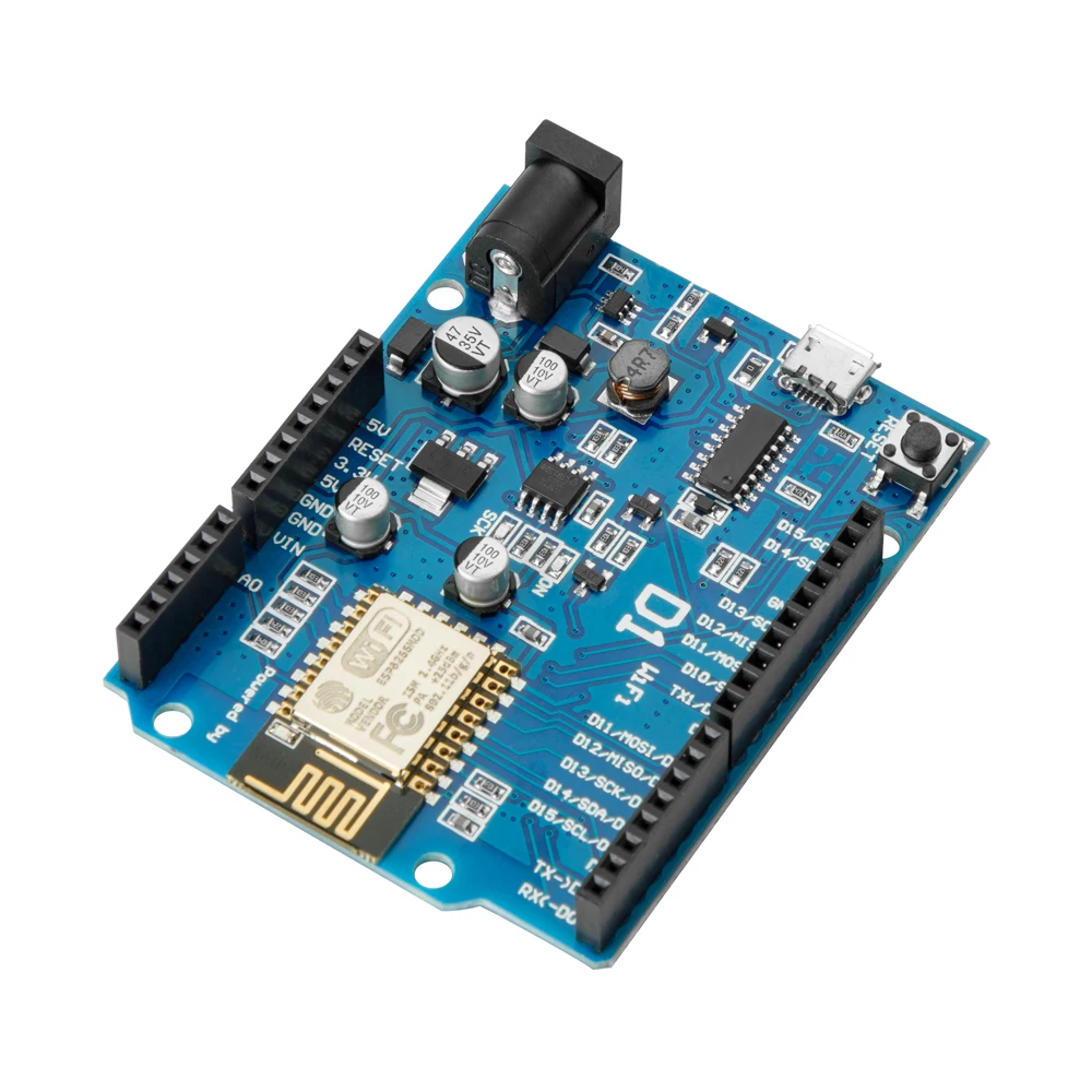บอร์ดพัฒนา WiFi ESP-12E WeMos  - Wemos D1 บทวิจารณ์และราคา
