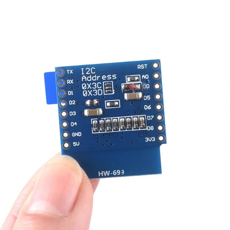 0.66 นิ้วโมดูลจอแสดงผล OLED สำ - Wemos D1 บทวิจารณ์และราคา