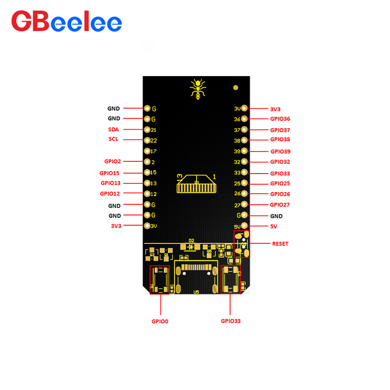 2 ชิ้น GBeelee BL-MZ-A009 TTGO - Ttgo Tdisplay บทวิจารณ์และราคา