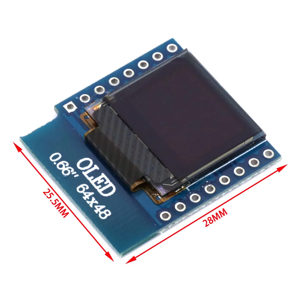 หน้าจอ OLED SSD1306 I2C สำหรับ - Wemos D1 บทวิจารณ์และราคา
