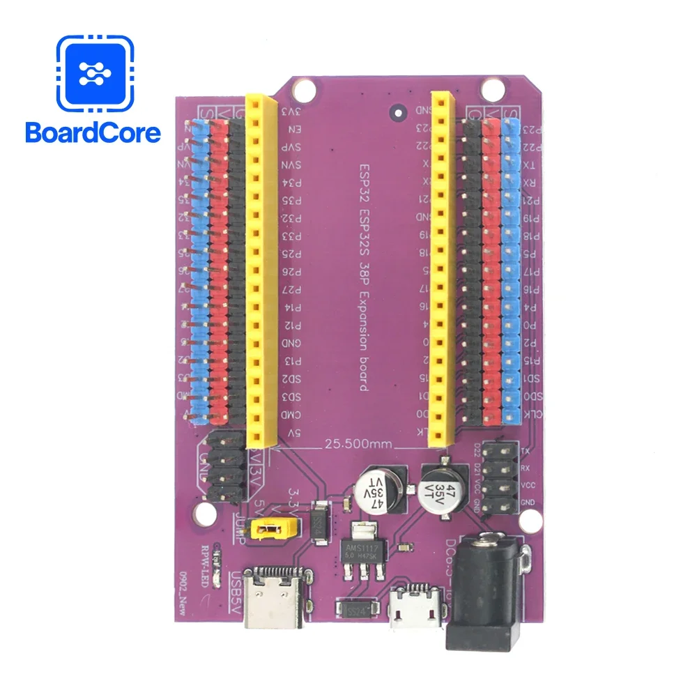 โมดูลบอร์ดขยาย 38 พิน ESP32S I - Nodemcu 32S บทวิจารณ์และราคา