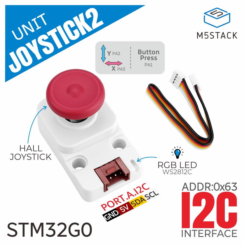 M5Stack จอยสติ๊ก I2c อย่างเป็น - M5Stack บทวิจารณ์และราคา