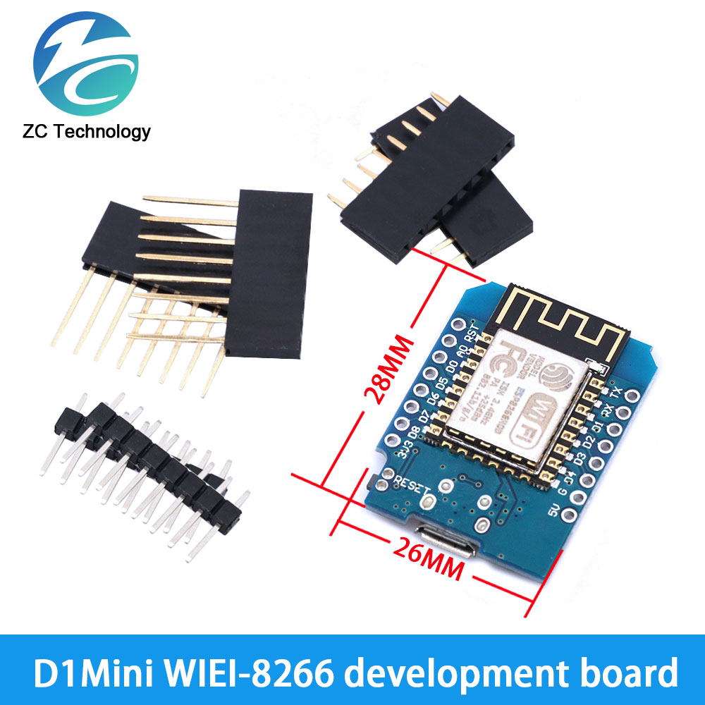 D1 Mini ESP8266 ESP-12F CH340G - Wemos D1 บทวิจารณ์และราคา
