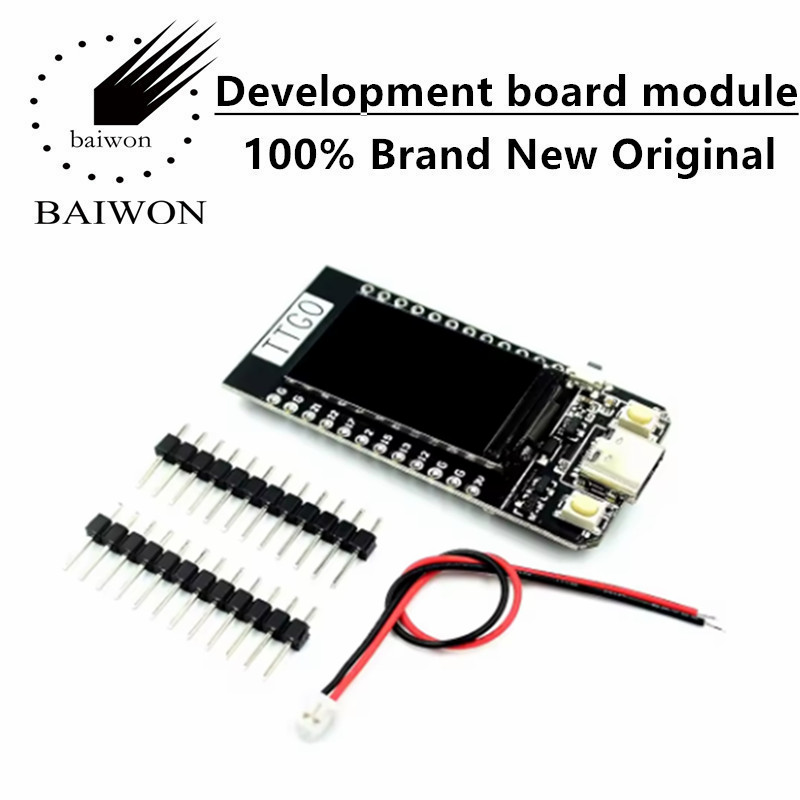 TTGO T-Display ESP32 โมดูลไวไฟ - Ttgo Tdisplay บทวิจารณ์และราคา