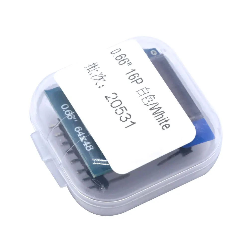 หน้าจอ OLED ขนาดเล็ก 0.66 นิ้ว - Wemos D1 Mini บทวิจารณ์และราคา