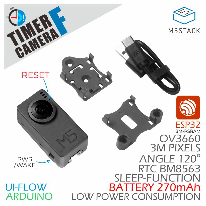 กล้องตั้งเวลา M5Stack F ESP32  - M5Stack บทวิจารณ์และราคา